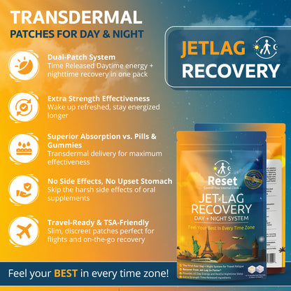 Reset Jet Lag Recovery System - 1 pk