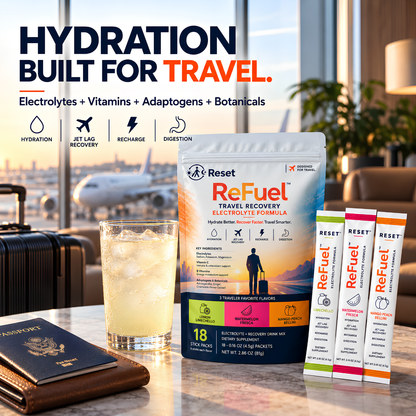 ReFuel Travel Recovery and Electrolyte Formula (2Pk)