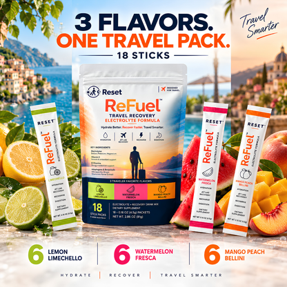 ReFuel Travel Recovery and Electrolyte Formula (2Pk)