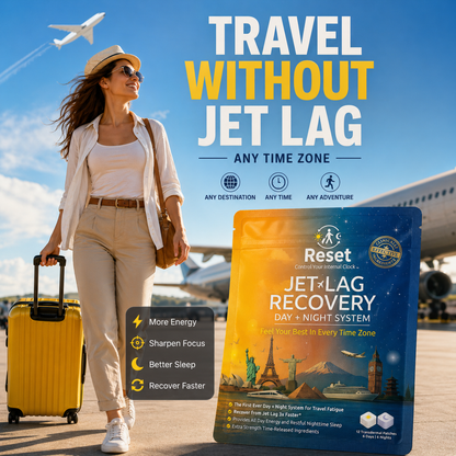 Reset Jet Lag Travel Patch System - 1 Pack (12 Patches)