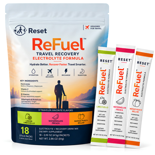 ReFuel Travel Recovery and Electrolyte Formula (2Pk)