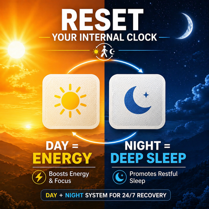 Reset Jet Lag Travel Patch System - 1 Pack (12 Patches)