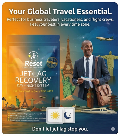 Reset Jet Lag Travel Patch System - 3 Pack (36 Patches)