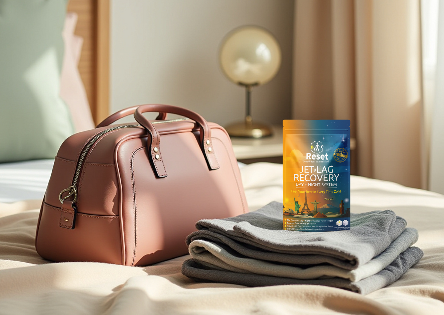 Reset Jet Lag Recovery System - 1 pk