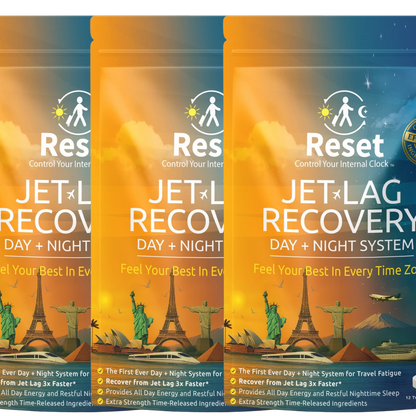 Reset Jet Lag Recovery System - 3pk