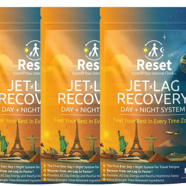 Reset Jet Lag Travel Patch System - 3 Pack (36 Patches)