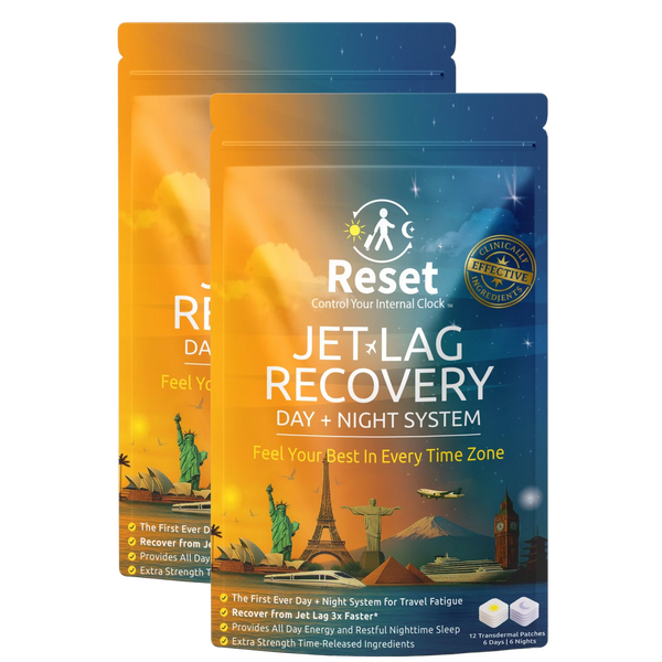 Reset Jet Lag Travel Patch System - 2 Pack (24 Patches)